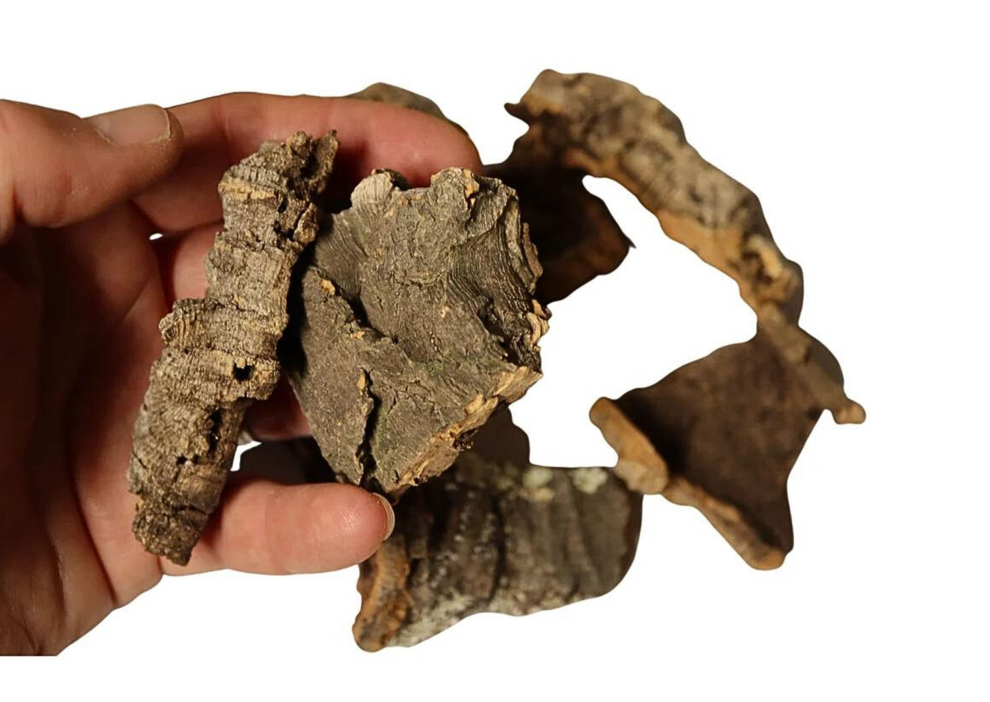 Small Cork Bark Chunks 250 grams