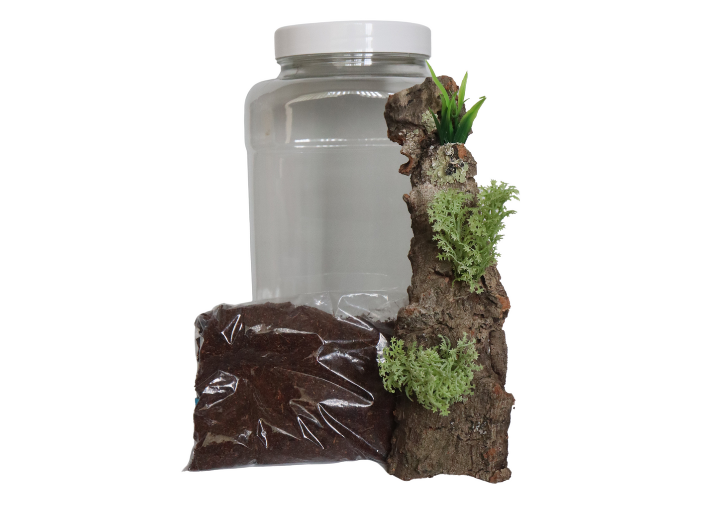 Square Round Style Insect Rearing Jar Coarse Mesh Vent