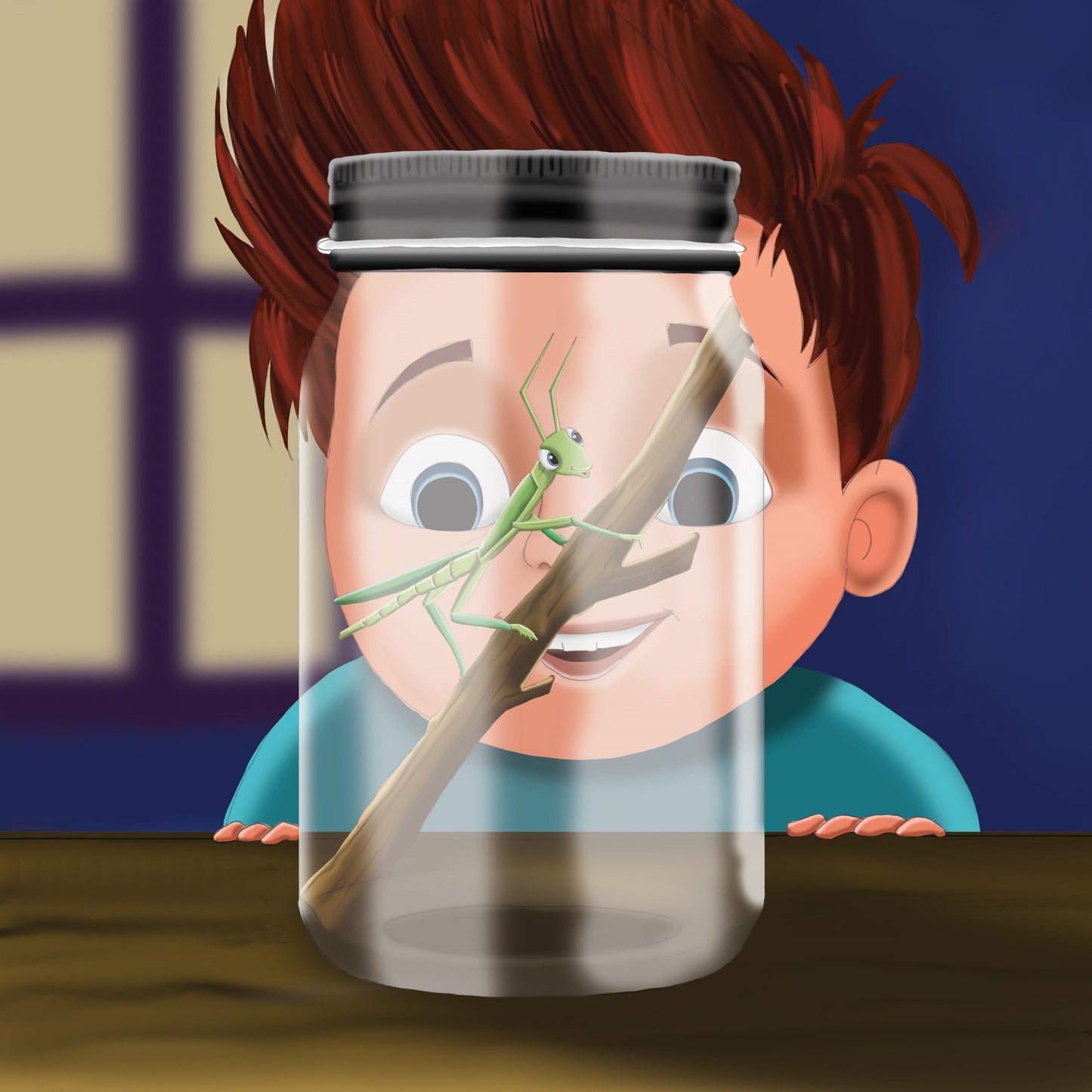 Zak's New Pet - A young boys friendship with his new pet stick insect
