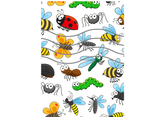 Sheet Of Bugs 2 Design Download