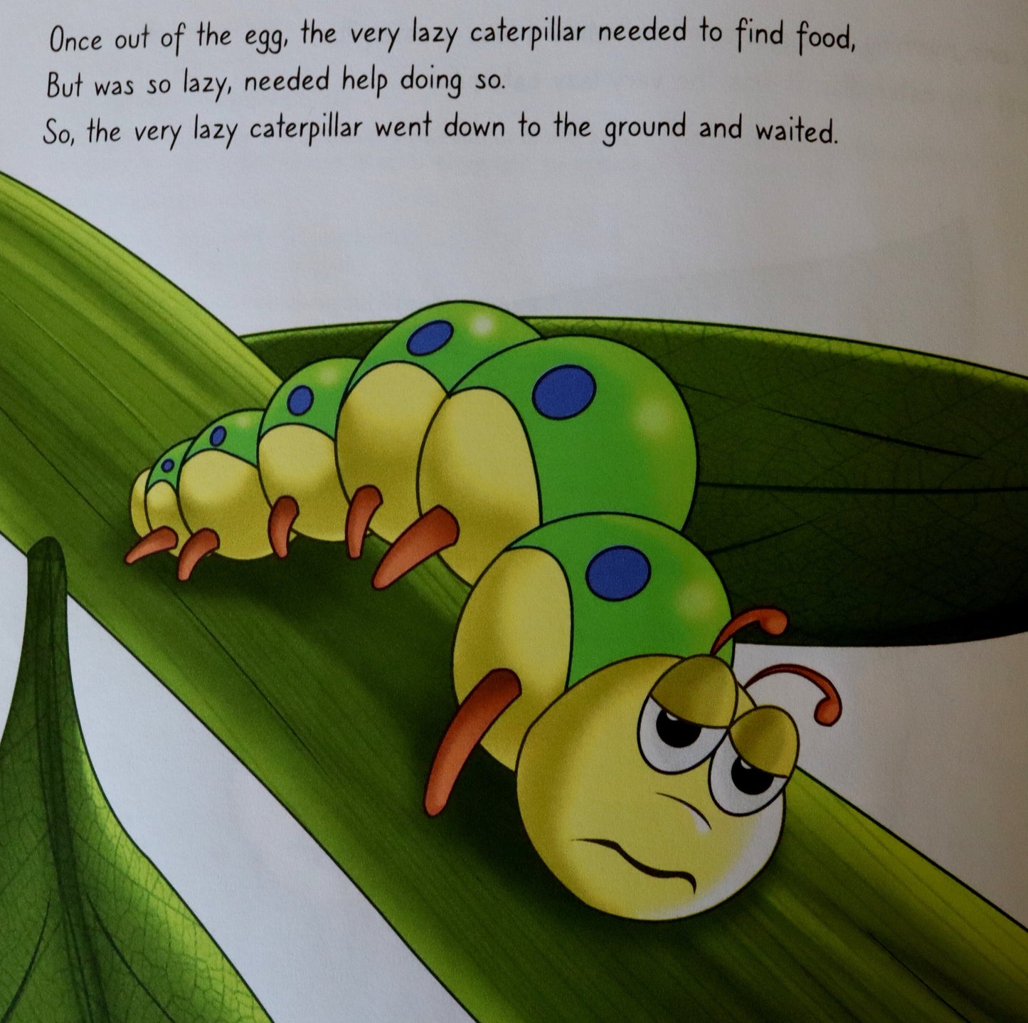 The Very Lazy Caterpillar Hardback Book By Rob Harper