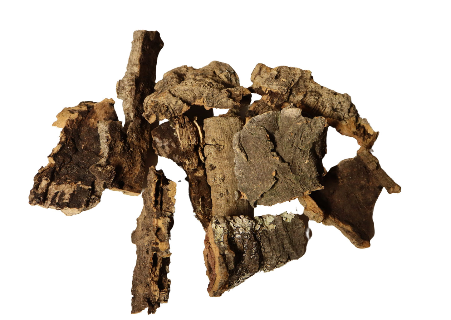 Small mixed cork bark 250gram bag,Ideal for arts crafts orchids & airplants